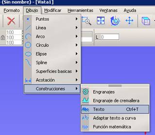Realizar el grabado de un texto sobre una curva